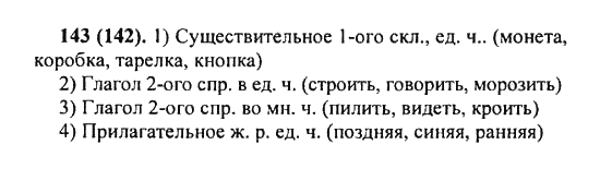 Русский язык, 5 класс, Разумовская, Львова, Капинос, 2013 - 2014 - 2015, задание: 143 (142)