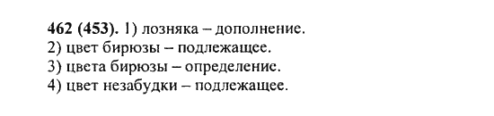 Русский язык, 5 класс, Разумовская, Львова, Капинос, 2013 - 2014 - 2015, задание: 462 (453)