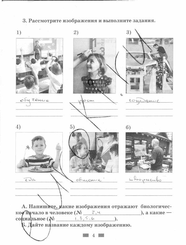 Обществознание, 5 класс, Хромова И.С, 2015, задание: стр. 4