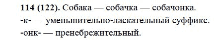 Русский язык, 6 класс, М.М. Разумовская, 2009 - 2011, задача: 114(122)