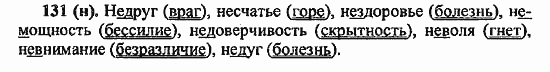 Русский язык, 6 класс, Лидман, Орлова, 2006 / 2011, задание: 131(н)