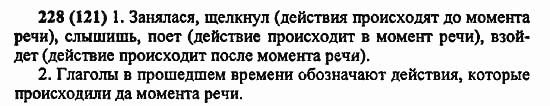 Русский язык, 6 класс, Лидман, Орлова, 2006 / 2011, задание: 228(121)