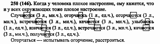 Русский язык, 6 класс, Лидман, Орлова, 2006 / 2011, задание: 250(146)