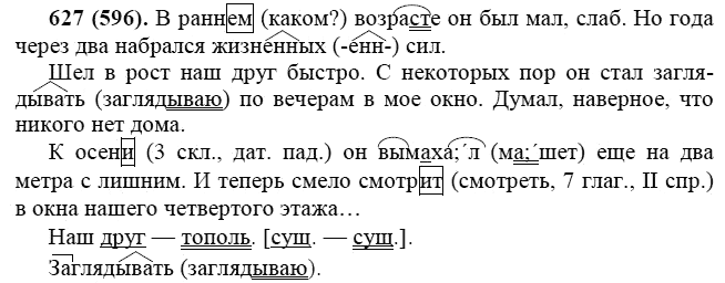 Практика, 6 класс, А.К. Лидман-Орлова, 2006 - 2012, задание: 627 (596)