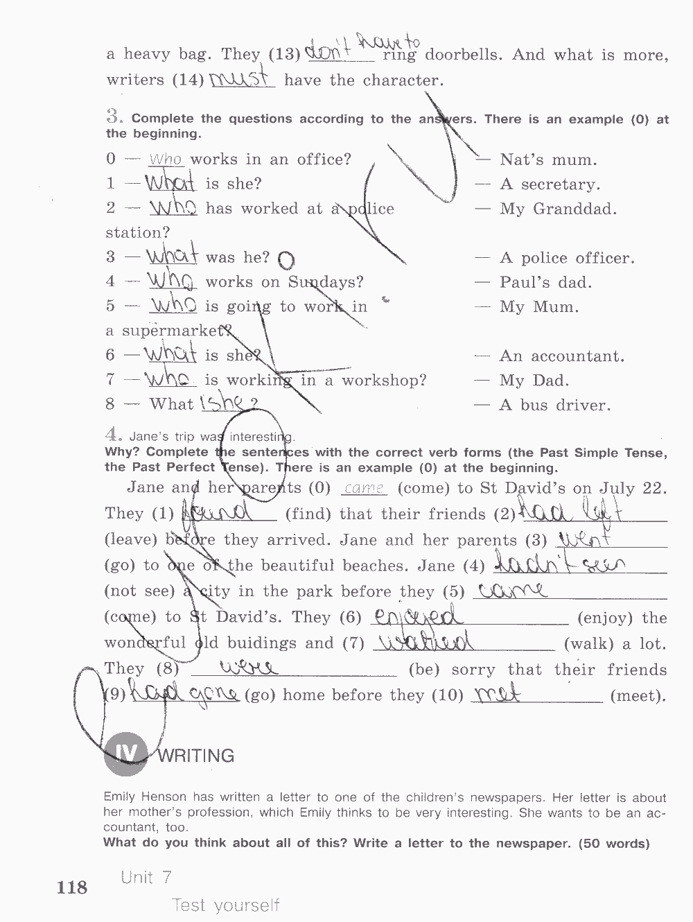 Activity book, 6 класс, Кузовлев, Лапа, 2015, задание: стр. 118