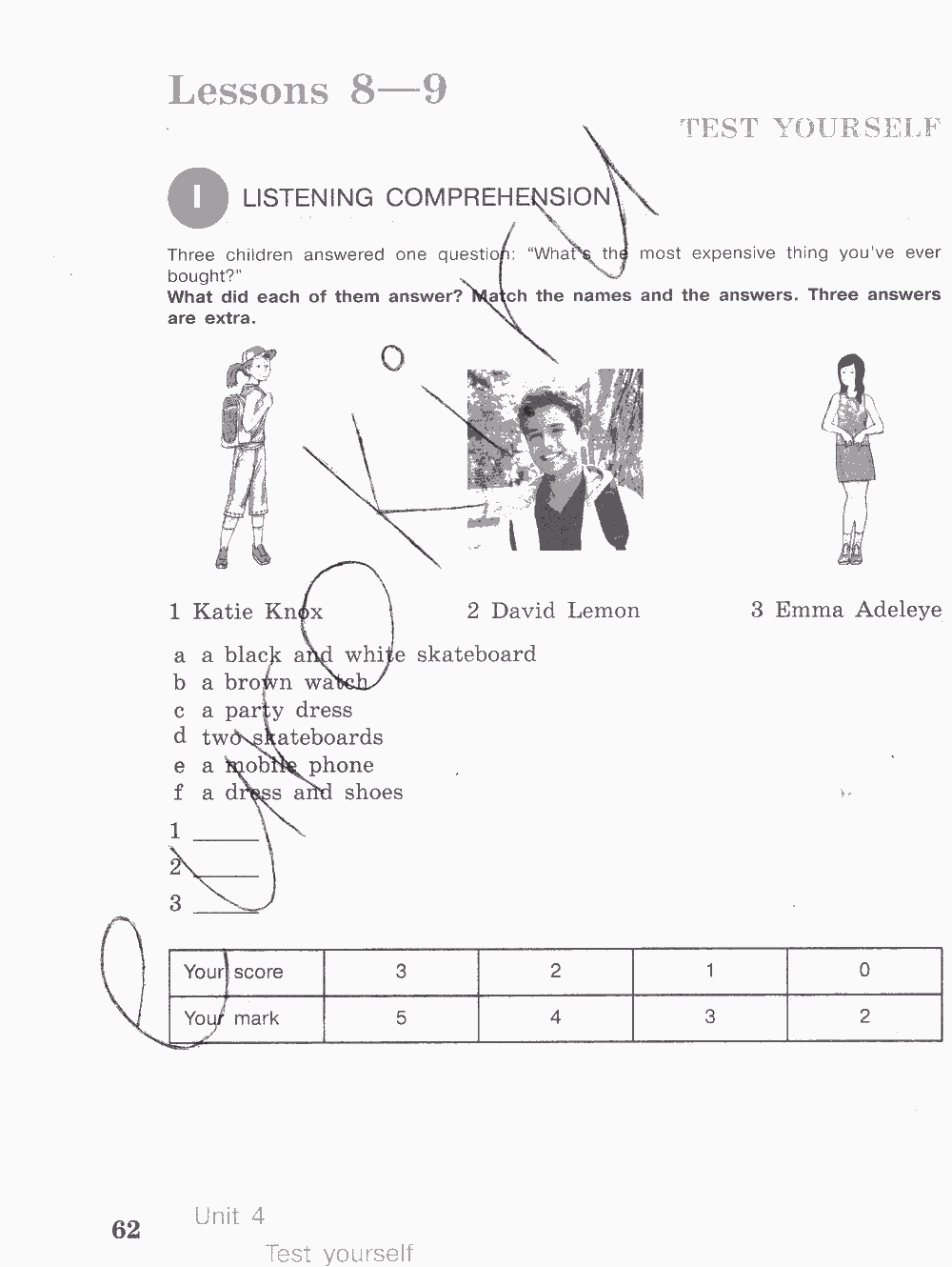 Activity book, 6 класс, Кузовлев, Лапа, 2015, задание: стр. 62