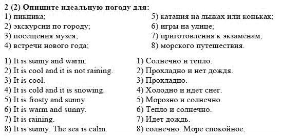 Students Book Activity book - Home reading, 6 класс, Афанасьева, Михеева, 2010-2012, Юнит 2 Задание: 2(2)
