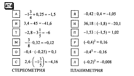 Часть 3, 6 класс, Дорофеев, Петерсон, 2010, задача: 474