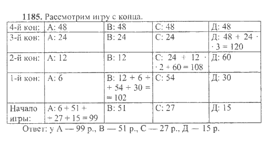 Математика, 6 класс, Никольский, Потапов, Решетников, Шевкин, 2015 / 2014 / 2013, задача: 1185