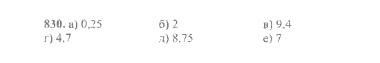 Математика, 6 класс, Никольский, Потапов, Решетников, Шевкин, 2015 / 2014 / 2013, задача: 830