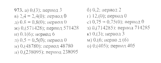 Математика, 6 класс, Никольский, Потапов, Решетников, Шевкин, 2015 / 2014 / 2013, задача: 973