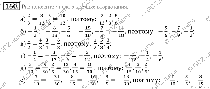 Математика, 6 класс, Зубарева, Мордкович, 2005-2012, §5. Параллельность прямых Задание: 160