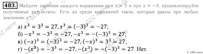 Математика, 6 класс, Зубарева, Мордкович, 2005-2012, §15. Умножение и деление обыкновенных дробей Задание: 483