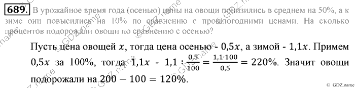 Математика, 6 класс, Зубарева, Мордкович, 2005-2012, §23. Круг. Площадь круга Задание: 689