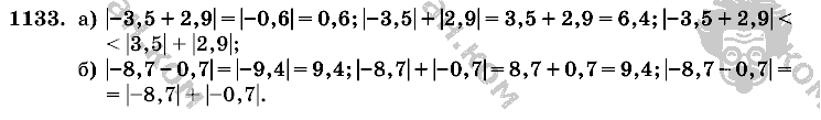 Математика, 6 класс, Виленкин, Жохов, 2004 - 2010, задание: 1133