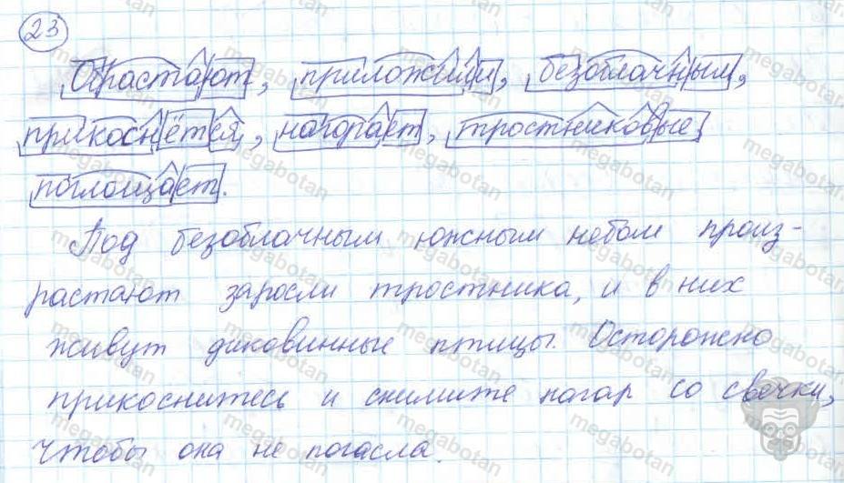 Русский язык, 7 класс, Баранов, 2007 - 2011, задание: 23