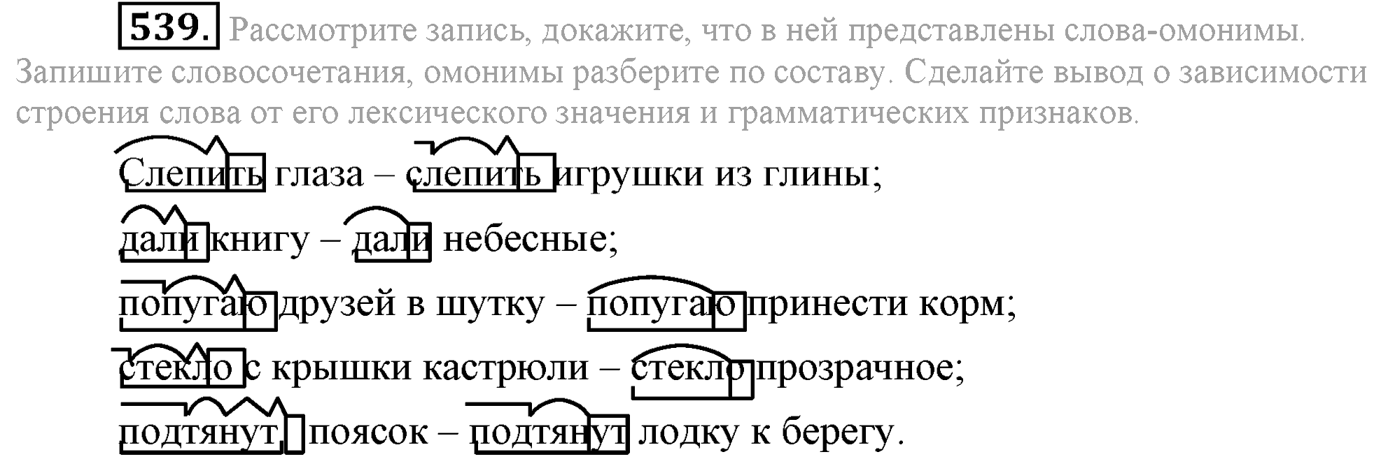 Практика, 7 класс, М.М. Разумовская, 2009, задача: 539