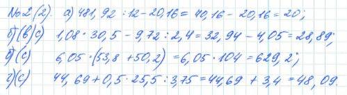 Алгебра, 7 класс, Макарычев, Миндюк, 2015 / 2013 / 2009 / 2005, задание: 2 (2)