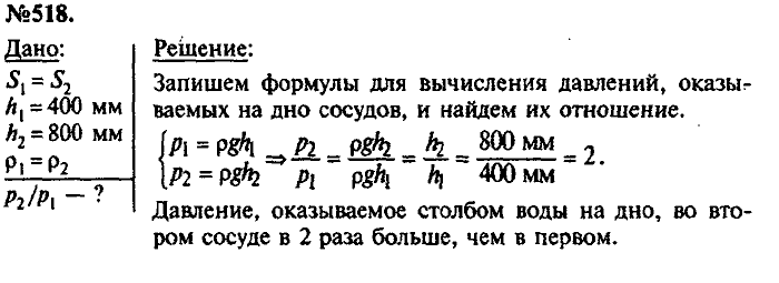 Сборник задач, 7 класс, Лукашик, Иванова, 2001-2011, задача: 518