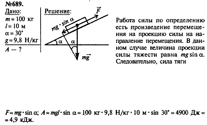 Сборник задач, 7 класс, Лукашик, Иванова, 2001-2011, задача: 689