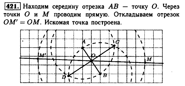 Геометрия, 7 класс, Атанасян, Бутузов, Кадомцев, 2003-2012, Геометрия 8 класс Атанасян Задание: 421