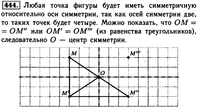 Геометрия, 7 класс, Атанасян, Бутузов, Кадомцев, 2003-2012, Геометрия 8 класс Атанасян Задание: 444