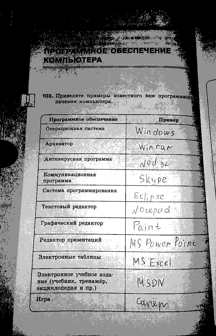 Рабочая тетрадь, 7 класс, Босова, 2016, задача: стр. 60