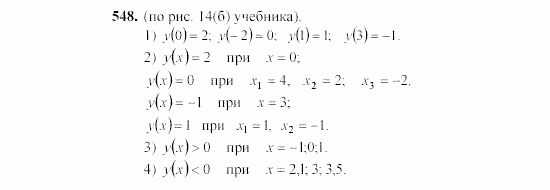 Алгебра, 7 класс, Ш.А. Алимов, 2002 - 2009, §30 Задание: 548