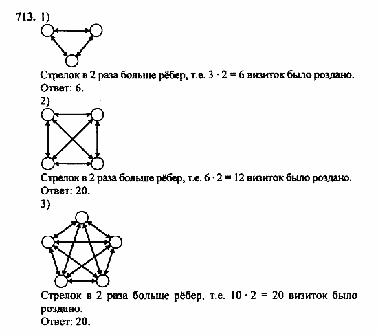 Алгебра, 7 класс, Ш.А. Алимов, 2002 - 2009, §40 Задание: 713