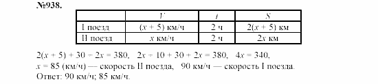 Алгебра, 7 класс, Макарычев, Миндюк, 2003, §13, 33. Умножение разности двух выражений на их сумму Задание: 938