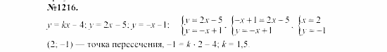 Алгебра, 7 класс, Макарычев, Миндюк, 2003, Дополнительные упражнения к §15 Задание: 1216