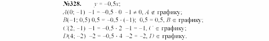 Алгебра, 7 класс, Макарычев, Миндюк, 2003, 14. Прямая пропорциональность Задание: 328