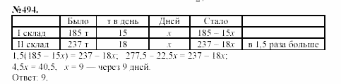 Алгебра, 7 класс, Макарычев, Миндюк, 2003, 20. Умножение одночленов. Возведение одночлена в степень Задание: 494