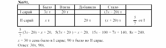 Алгебра, 7 класс, Макарычев, Миндюк, 2003, §10, 26. Умножение одночлена на многочлен Задание: 691