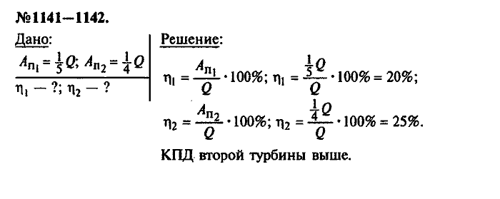 Сборник задач, 8 класс, Лукашик, Иванова, 2001 - 2011, задача: 1141-1142