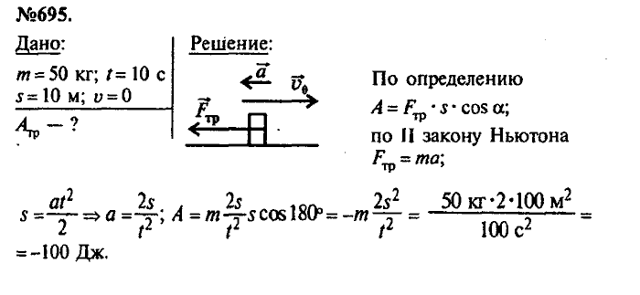 Сборник задач, 8 класс, Лукашик, Иванова, 2001 - 2011, задача: 695