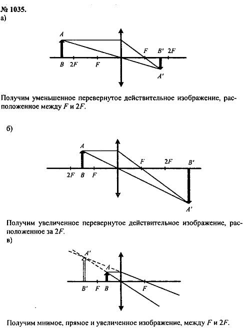 Сборник задач, 8 класс, Перышкин А.В., 2010, задача: 1035