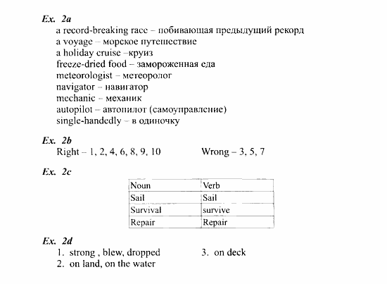 Student's Book - Workbook, 8 класс, Дворецкая, Казырбаева, 2011, Lesson 6 Задание: ex2
