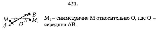 Геометрия, 8 класс, Атанасян Л.С., 2014 - 2016, задание: 421