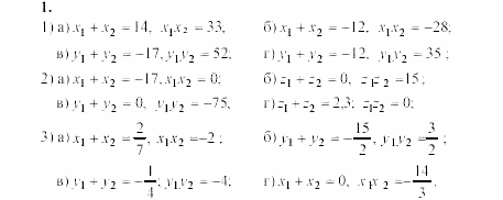Алгебра, 8 класс, Жохов, Макарычев, 2011 / 2003, C-27 Задача: 1