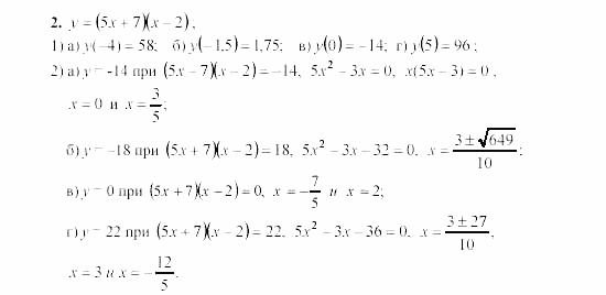 Алгебра, 8 класс, Жохов, Макарычев, 2011 / 2003, C-52 Задача: 2