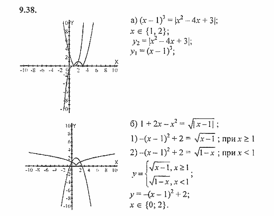 Сборник задач, 8 класс, Галицкий, Гольдман, 2011, §9. Уравнения и системы уравнений, Уравнения высших степеней Задание: 9.38