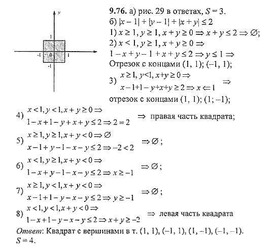 Сборник задач, 8 класс, Галицкий, Гольдман, 2011, Уравнения с двумя переменными Задание: 9.76