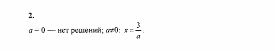 Сборник задач, 8 класс, Галицкий, Гольдман, 2011, Уравнения с параметрами Задание: 2