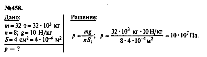 Сборник задач, 9 класс, Лукашик, Иванова, 2001 - 2011, задача: 458