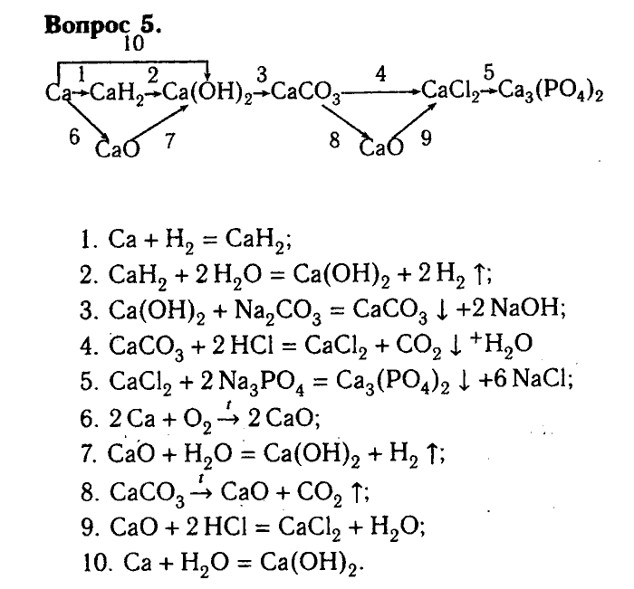 Химия, 9 класс, Габриелян, Лысова, 2002-2012, Параграф 12  (Глава первая. Металлы. § 12. Бериллий, магний и щелочноземельные металлы) Задача: 5