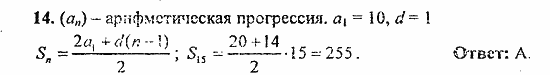 Сборник заданий для подготовки к ГИА, 9 класс, Кузнецова, Суворова, 2010, задание: 14