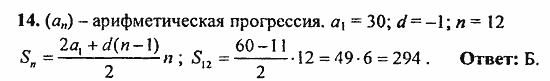 Сборник заданий для подготовки к ГИА, 9 класс, Кузнецова, Суворова, 2010, задание: 14