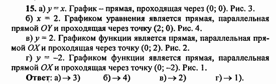 Сборник заданий для подготовки к ГИА, 9 класс, Кузнецова, Суворова, 2010, Работа № 9, Вариант 1 Задание: 15