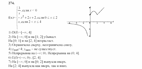 Часть 2, 9 класс, Мордкович, Мишустина, 2003, Параграф 9 Задание: 274